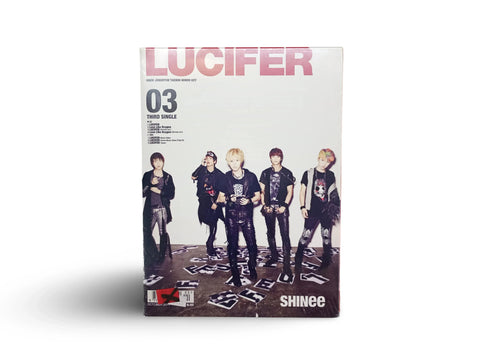 (OCASIÓN) SHINEE - The 3rd Single Album LUCIFER - Pig Rabbit Shop Kpop store Spain