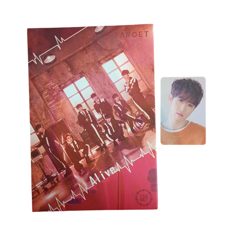 [OCASIÓN] TARGET The 1st Mini Album Alive - Pig Rabbit Shop Kpop store Spain