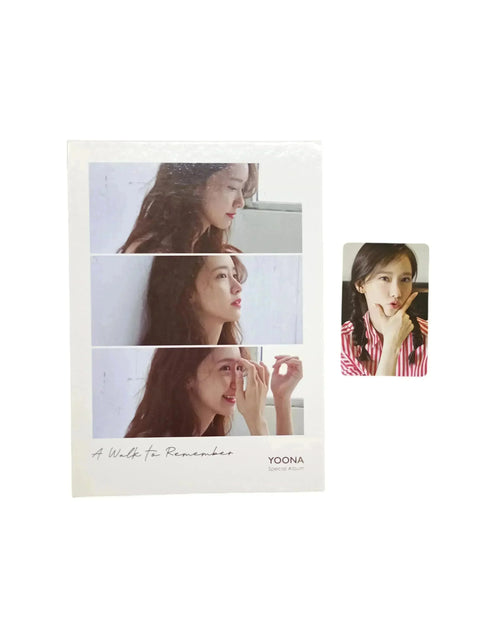 (OCASIÓN) YOONA - A Walk To Remember Special Album - Pig Rabbit Shop Kpop store Spain
