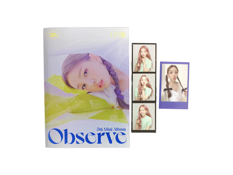[Ocasión]BAEK A YEON 5TH MINI ALBUM (Observe) - Pig Rabbit Shop Kpop store Spain