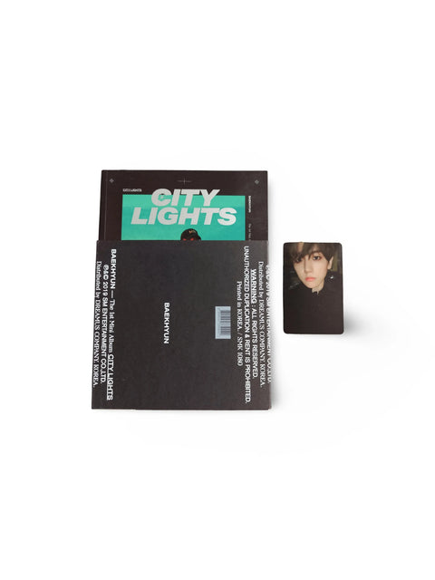 [Ocasión]BAEKHYUN - The 1st Mini Album (City Lights) - Pig Rabbit Shop Kpop store Spain