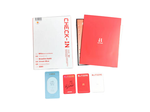 [Ocasión]BLITZERS 1ST EP Álbum (Check - In) - Pig Rabbit Shop Kpop store Spain