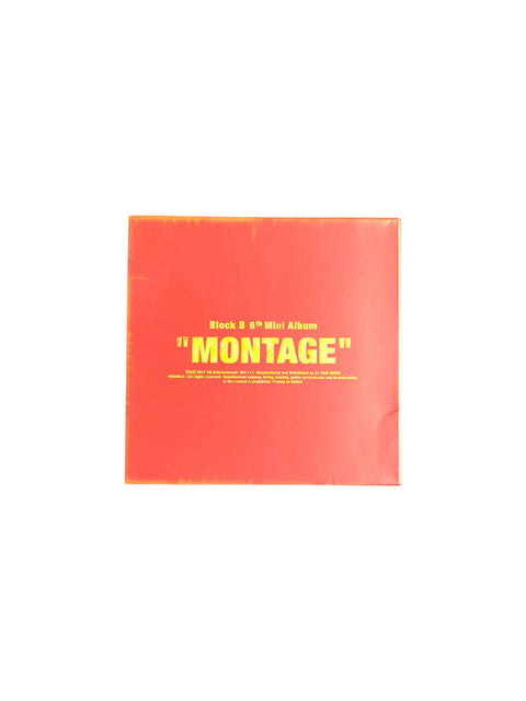 [Ocasión]BLOCK B - 6TH Mini Album "MONTAGE" - Pig Rabbit Shop Kpop store Spain