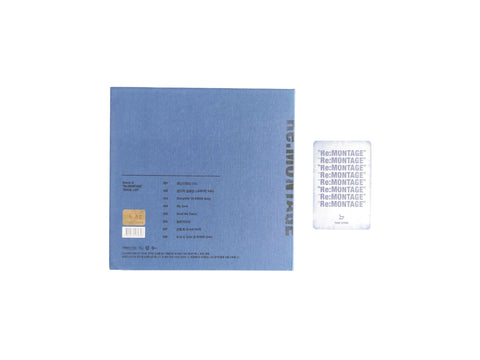 [Ocasión]BLOCK B "Re; MONTAGE" REPACKAGE ALBUM - Pig Rabbit Shop Kpop store Spain