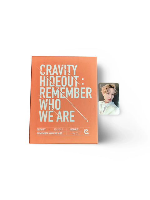 [Ocasión]Cravity Season 1 Hideout: REMEMBER WHO WE ARE - Pig Rabbit Shop Kpop store Spain