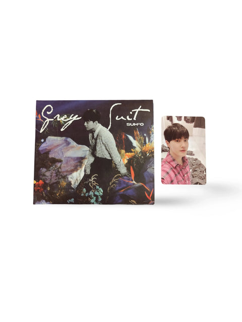 [Ocasión]SUHO Grey Suit - Pig Rabbit Shop Kpop store Spain
