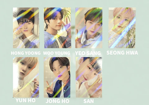 OFFICIAL PHOTOCARD ATEEZ 1st Photobook ; ODE TO YOUTH - Pig Rabbit Shop Kpop store Spain