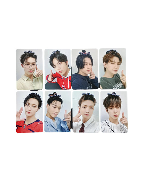 OFFICIAL PHOTOCARD ATEEZ - Golden Hour Part.1 Work To Live Ver. 10th Mini Album (Applemusic) - Pig Rabbit Shop Kpop store Spain