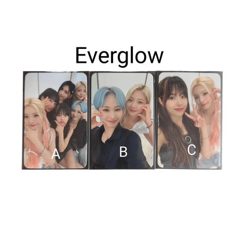 OFFICIAL PHOTOCARD EVERGLOW 4TH SINGLE ALBUM - All My Girls [POB LUCKY DRAW] V1 - Pig Rabbit Shop Kpop store Spain
