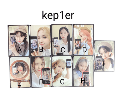 OFFICIAL PHOTOCARD Kep1er - 2024 Season's Greetings P.O. BOX 103 - Pig Rabbit Shop Kpop store Spain