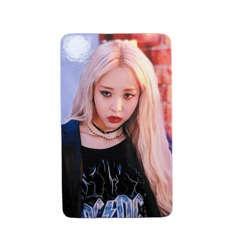 OFFICIAL PHOTOCARD MOON BYUL C.I.T.T Cheese in the trap - POB APPLE MUSIC - Pig Rabbit Shop Kpop store Spain