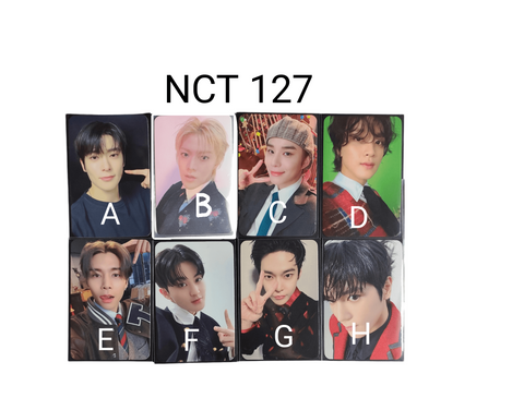 OFFICIAL PHOTOCARD NCT 127 Winter Special Single Album - Be There For Me [POB APPLE MUSIC]