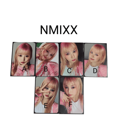 OFFICIAL PHOTOCARD NMIXX 2nd Mini Album - Fe304: BREAK [POB SOUNDWAVE APPLE MUSIC PLANT] - Pig Rabbit Shop Kpop store Spain