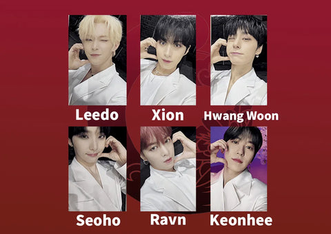 OFFICIAL PHOTOCARD Oneus 6th mini album - Blood moon (RED VER.) - Pig Rabbit Shop Kpop store Spain