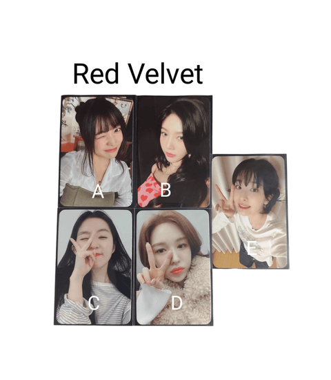 OFFICIAL PHOTOCARD Red Velvet The 3rd Album - Chill Kill [POB APPLEMUSIC] - Pig Rabbit Shop Kpop store Spain