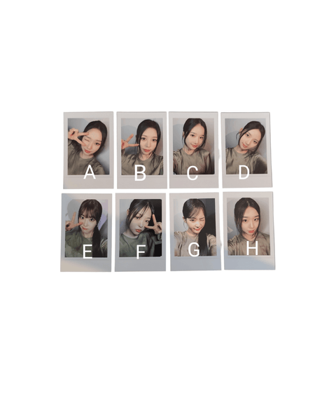 OFFICIAL PHOTOCARD TRIPLES - ASSEMBLE24 VER 2 (APPLEMUSIC POB) - Pig Rabbit Shop Kpop store Spain