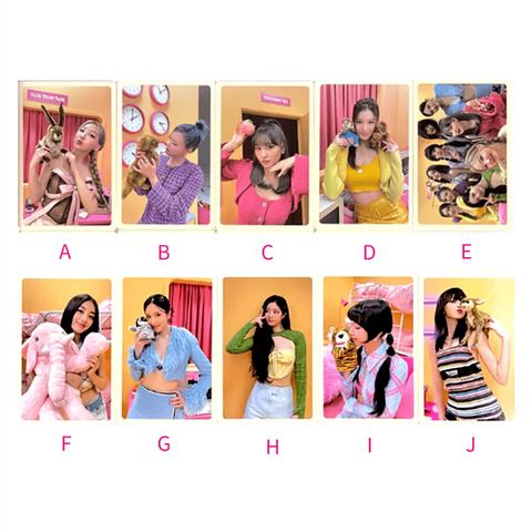 OFFICIAL PHOTOCARD TWICE 11TH MINI ALBUM - BETWEEN 1&2 (ARCHIVE VER.) - Pig Rabbit Shop Kpop store Spain