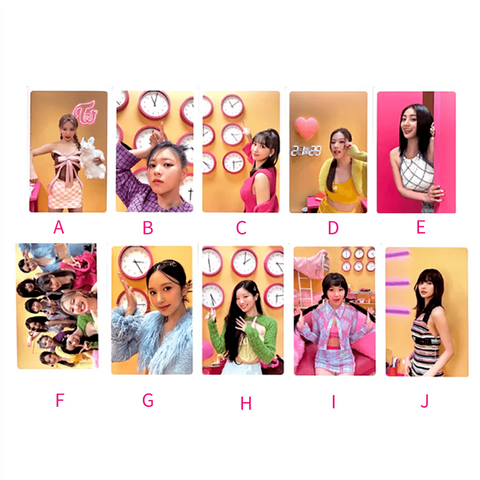 OFFICIAL PHOTOCARD TWICE 11TH MINI ALBUM - BETWEEN 1&2 (COMPLETE VER.) - Pig Rabbit Shop Kpop store Spain
