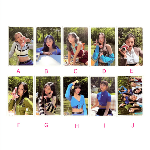 OFFICIAL PHOTOCARD TWICE 11TH MINI ALBUM - BETWEEN 1&2 (PATHFINDER VER.) - Pig Rabbit Shop Kpop store Spain