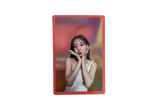 OFFICIAL PHOTOCARD TWICE 13TH MINI ALBUM With You-th - BLAST VER - Pig Rabbit Shop Kpop store Spain