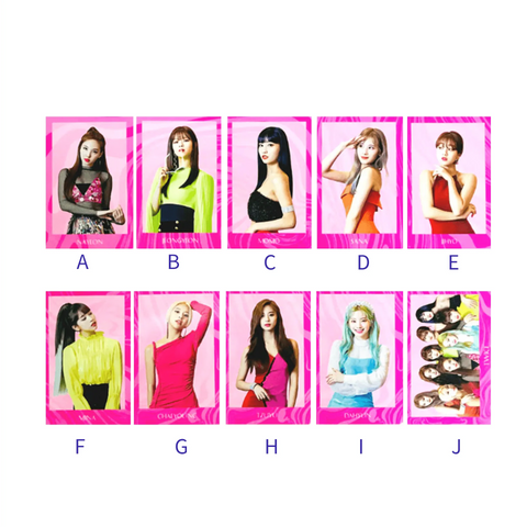 OFFICIAL PHOTOCARD TWICE Mini Album Vol.7 - FANCY YOU VER.1 - Pig Rabbit Shop Kpop store Spain