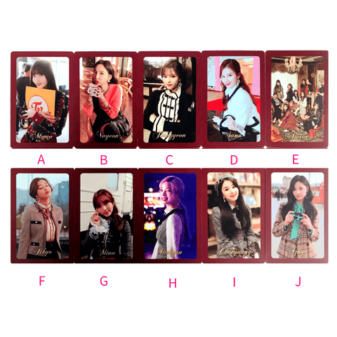 OFFICIAL PHOTOCARD TWICE Special Album Vol.3 - The year of Yes VER.02 - Pig Rabbit Shop Kpop store Spain