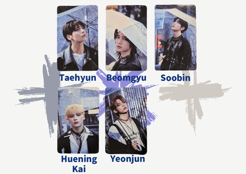OFFICIAL PHOTOCARD TXT - THE NAME CHAPTER: FREEFALL - Pig Rabbit Shop Kpop store Spain