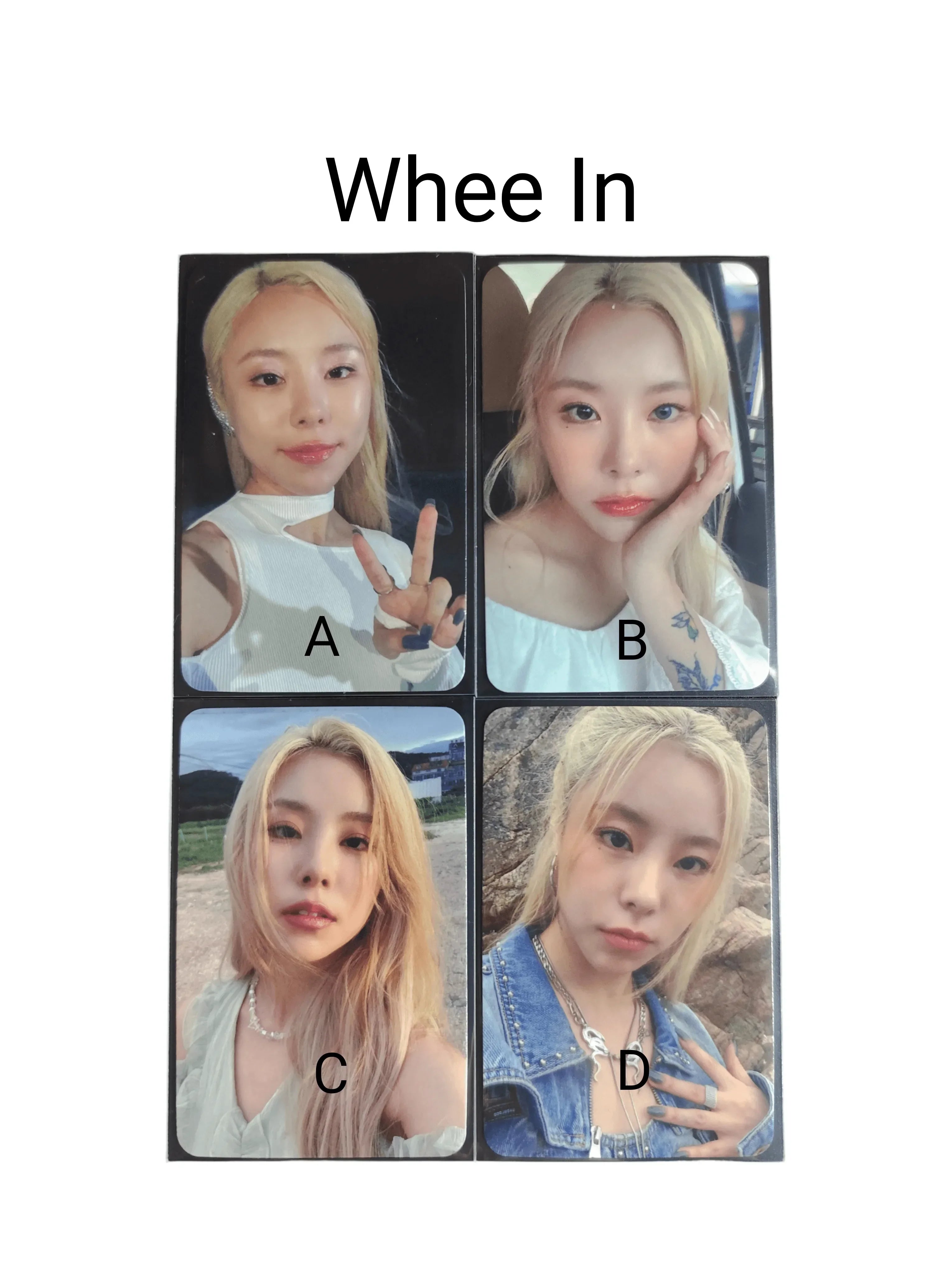 Whee OFFICIAL PHOTOCARD Whee In 1st Full Album - IN the mood [POB APPLE ...