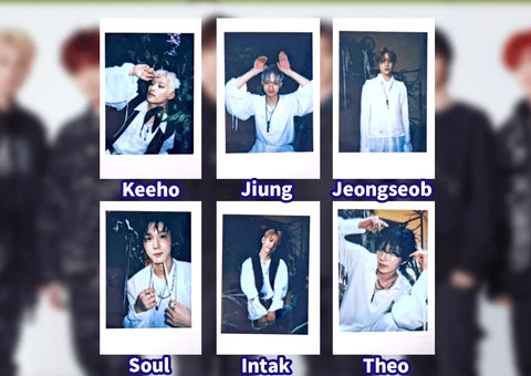 OFFICIAL POLAROID P1Harmony 6th Mini Album - HARMONY : ALL IN - Pig Rabbit Shop Kpop store Spain