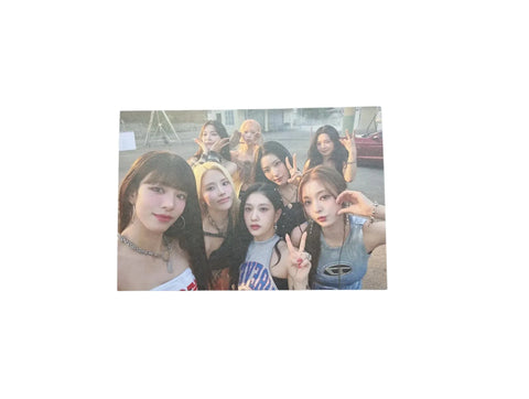 OFFICIAL POSTCARD FROMIS 9 - The 3rd Single Album Supersonic - Pig Rabbit Shop Kpop store Spain