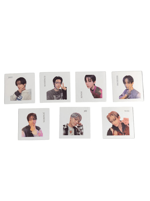 OFFICIAL STICKER ENHYPEN 5th Mini Album ORANGE BLOOD WEVERSE - Pig Rabbit Shop Kpop store Spain