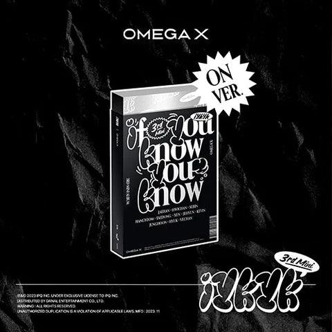 OMEGA X - IYKYK 3RD MINI ALBUM - Pig Rabbit Shop Kpop store Spain