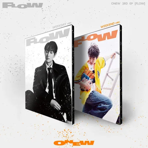 ONEW 3rd EP Album - FLOW - Pig Rabbit Shop Kpop store Spain
