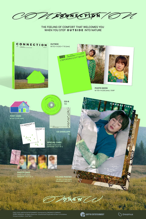 Shinee Onew Rabbit ONEW 4th Mini Album - CONNECTION (Photobook Ver.) – Pig Rabbit Shop