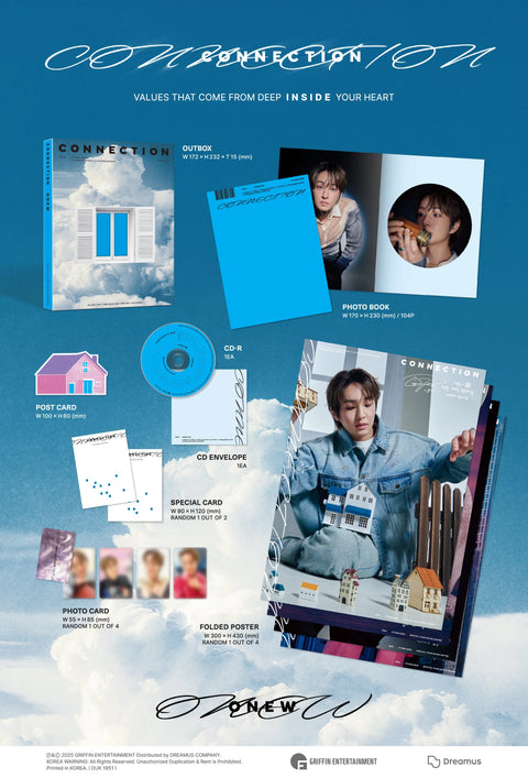 ONEW 4th Mini Album - CONNECTION (Photobook Ver.) - Pig Rabbit Shop Kpop store Spain