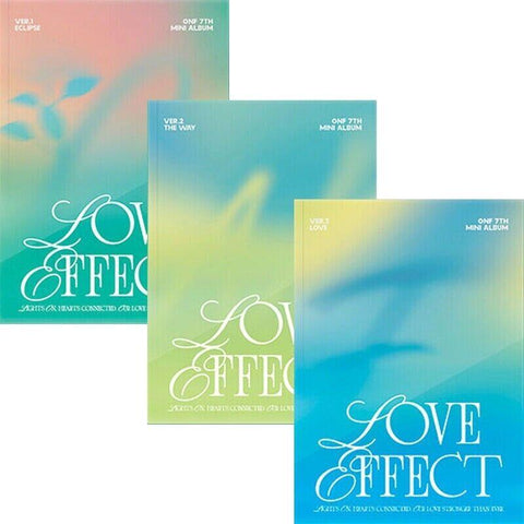 ONF 7th Mini Album - LOVE EFFECT - Pig Rabbit Shop Kpop store Spain