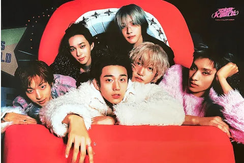 P1HARMONY 1ST ALBUM [때깔 (Killin’ It)] P1US EDITION VER. POSTER - Pig Rabbit Shop Kpop store Spain