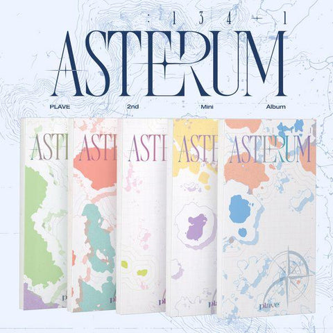 PLAVE 2nd Mini Album - ASTERUM : 134-1 (RANDOM) - Pig Rabbit Shop Kpop store Spain