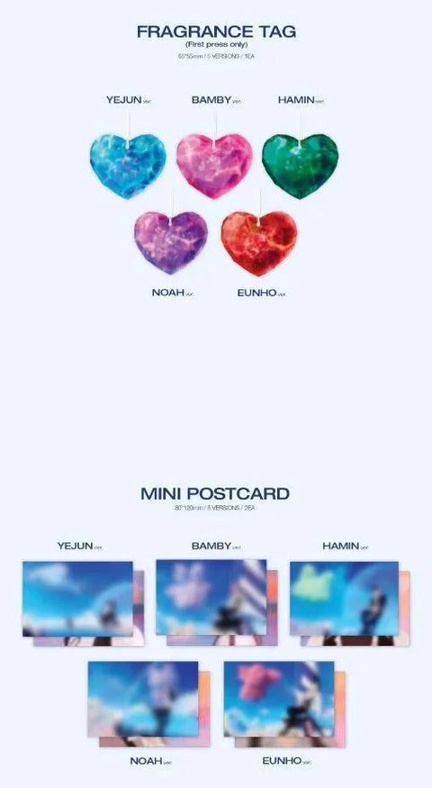 PLAVE 2nd Mini Album - ASTERUM : 134-1 (RANDOM) - Pig Rabbit Shop Kpop store Spain