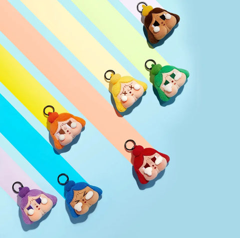 POP MART CRYBABY CHEER UP, BABY! SERIES-Plush Pendant Blind Box - Pig Rabbit Shop Kpop store Spain