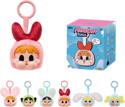 POP MART CRYBABY × Powerpuff Girls Series-Vinyl Face Plush Blind Box - Pig Rabbit Shop Kpop store Spain