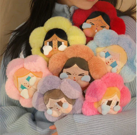 POP MART CRYBABY Sad Club Series-Plush Flower Blind Box - Pig Rabbit Shop Kpop store Spain