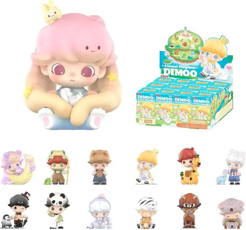 POP MART DIMOO ANIMAL KINGDOM SERIES - Pig Rabbit Shop Kpop store Spain