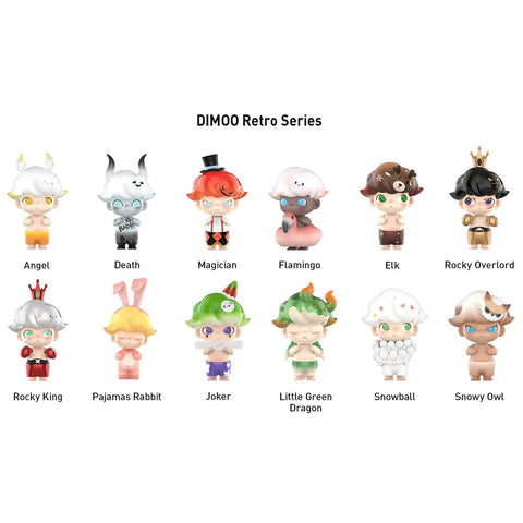 POP MART Dimoo Retro Series - Pig Rabbit Shop Kpop store Spain