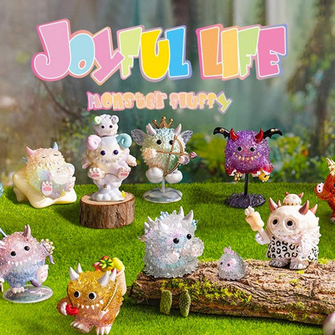 POP MART INSTINCTOY Monster Fluffy Joyful Life Series - Pig Rabbit Shop Kpop store Spain