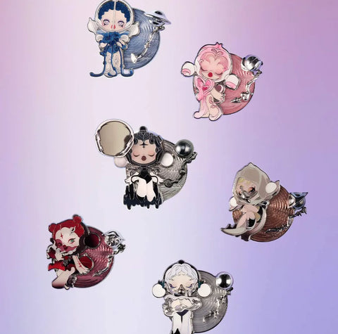 POP MART SKULLPANDA The Sound Series-Fridge Magnet Blind Box - Pig Rabbit Shop Kpop store Spain