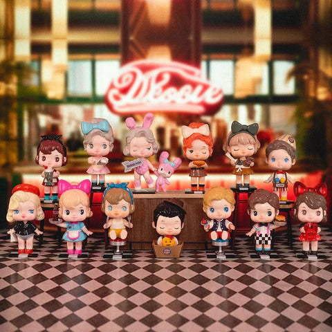 POP MART TAPOO Retro Diner Series Blind Box - Pig Rabbit Shop Kpop store Spain