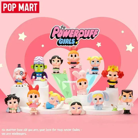 POP MART THE POWERPUFF GIRLS CRY BABY - Pig Rabbit Shop Kpop store Spain