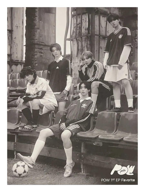 POW 1st EP - Favorite (AMAZING) POSTER - Pig Rabbit Shop Kpop store Spain