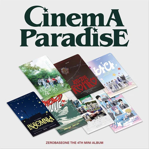 ZEROBASEONE 4TH MINI ALBUM - CINEMA PARADISE (ZEROSE VERSION)